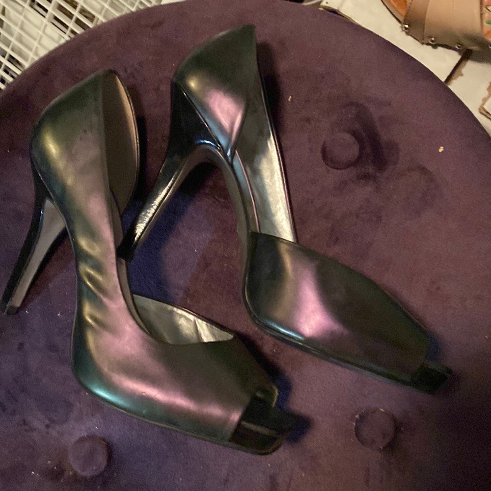 Purple Metallic Jessica Simpson Heels